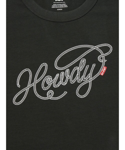 Levi's(リーバイス)の「Levi's/リーバイス GR TABOR Tシャツ(Tシャツ/カットソー・レディース・ブラック・XS/S/M)」の7枚目の写真
