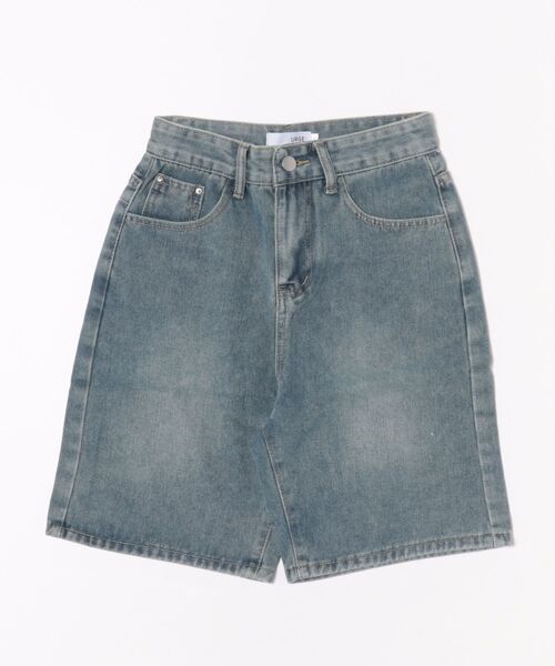 urge:(アージコロン )の「【URGE:】デニム ハーフ パンツ(デニムパンツ・レディース・ホワイト/ネイビー/ブルー・SMALL/MEDIUM/LARGE/X-LARGE)」の13枚目の写真