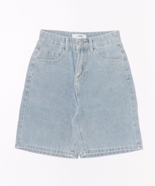 urge:(アージコロン )の「【URGE:】デニム ハーフ パンツ(デニムパンツ・レディース・ホワイト/ネイビー/ブルー・SMALL/MEDIUM/LARGE/X-LARGE)」の12枚目の写真
