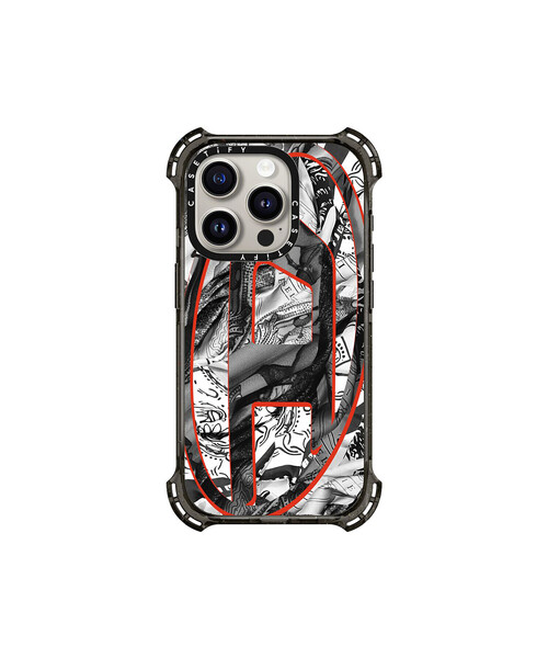 iPhoneアクセサリー CASETiFY diesel 15pro DIESEL + CASETIFY アイフォンケース IPHONE 15 PRO 対応