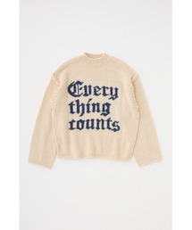 KNITTED WORDS セーター