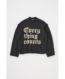 KNITTED WORDS セーター