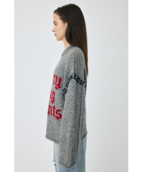 25年AW新作】KNITTED WORDS セーター（ニット/セーター