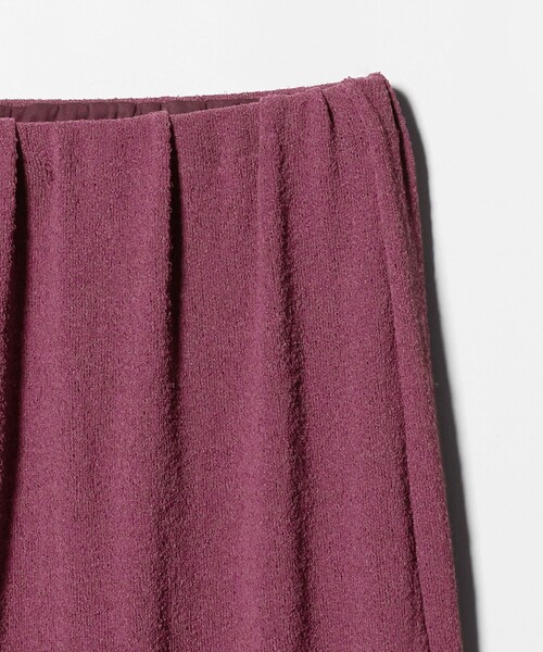 CITEN（シテン）の「＜CITEN＞ブークレカットナロースカート（スカート・レディース・ブラック/ダークグリーン/ワイン・FREE）」の15枚目の写真