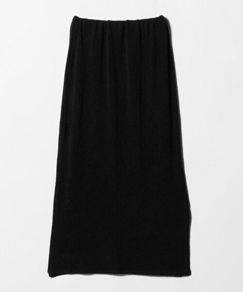 CITEN（シテン）の「＜CITEN＞ブークレカットナロースカート（スカート・レディース・ブラック/ダークグリーン/ワイン・FREE）」の20枚目の写真