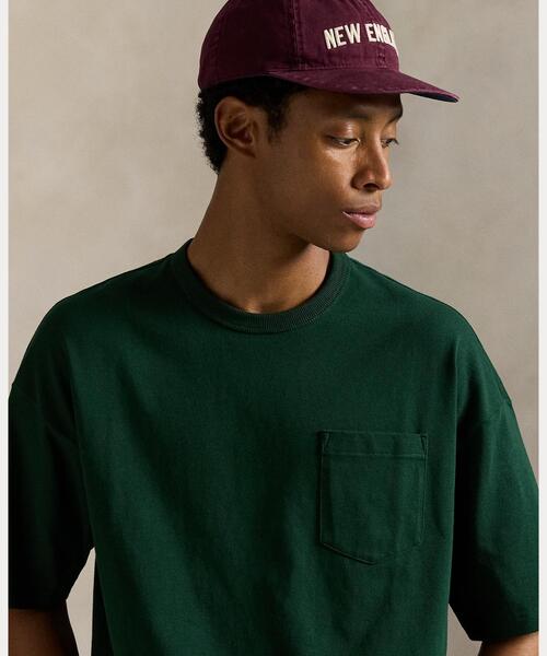 POLO RALPH LAUREN(ポロ ラルフ ローレン)の「ビッグ フィット ヘビーウェイト ジャージー Tシャツ(Tシャツ/カットソー・メンズ・グリーン系1・XS/M/L/XXL/XL/S)」の2枚目の写真