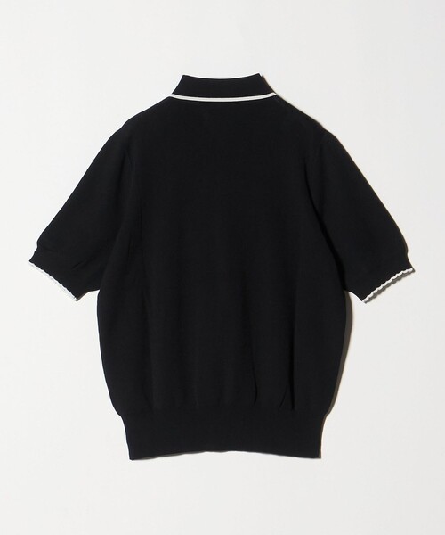 UNITED ARROWS(ユナイテッドアローズ)の「スカラップ フリル ショートスリーブ ニット ‐ウォッシャブル‐(ニット/セーター・レディース・ベージュ/ネイビー/ブラック・FREE)」の20枚目の写真