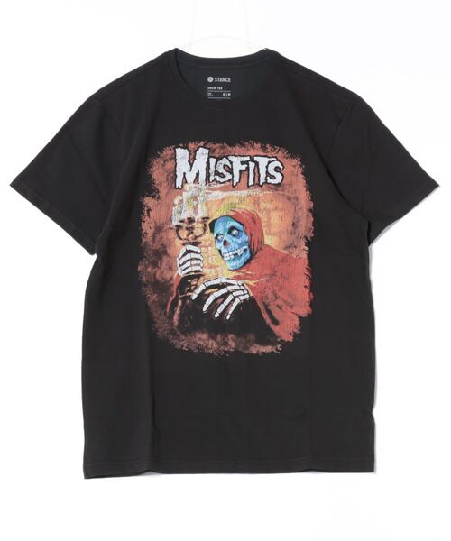 The Misfits ミスフィッツ MISFITS 25周年Tシャツ STANCE/スタンス】 Misfita(ミスフィッツ)コラボレーションモデルT