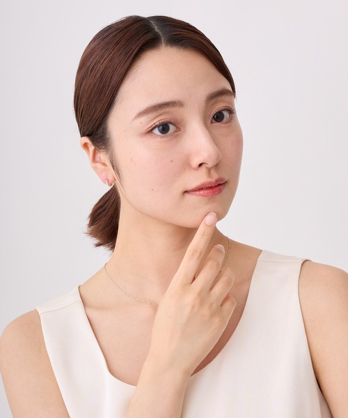 CALIN STANDARD(カリンスタンダード)の「◆金属アレルギー対応◆◆made in japan◆【純金厚メッキ】 ビジュー 極小ミニマル ループフィットイヤリング(イヤリング・レディース・シルバー/ゴールド/ピンクゴールド・FREE)」の15枚目の写真