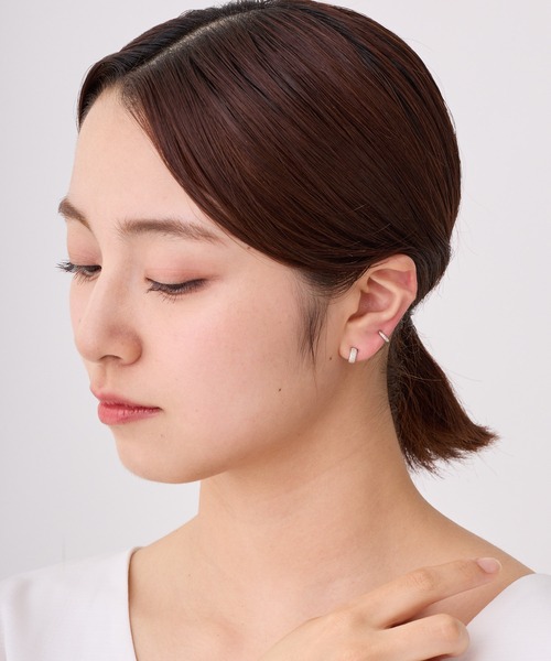 CALIN STANDARD(カリンスタンダード)の「◆金属アレルギー対応◆◆made in japan◆【純金厚メッキ】 ビジュー 極小ミニマル ループフィットイヤリング(イヤリング・レディース・シルバー/ゴールド/ピンクゴールド・FREE)」の16枚目の写真
