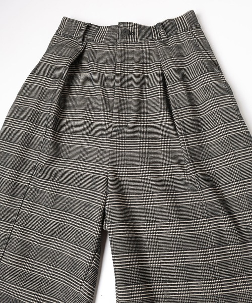 mintdesigns（ミントデザインズ）の「HOUNDSTOOTH PANTS（その他パンツ・レディース・ブラック・ONESIZE）」の7枚目の写真