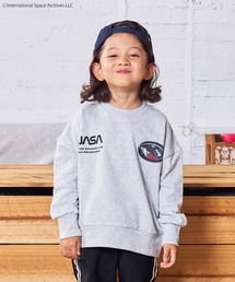 MARKEY'S（マーキーズ）の「【NASA】別注ワッペントレーナー（スウェット・キッズ）」