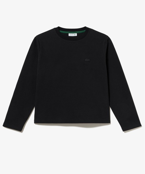 LACOSTE(ラコステ)の「スムースロングスリーブTシャツ(Tシャツ/カットソー・レディース・ブラック/オフホワイト/ネイビー・34/38/36/40)」の10枚目の写真