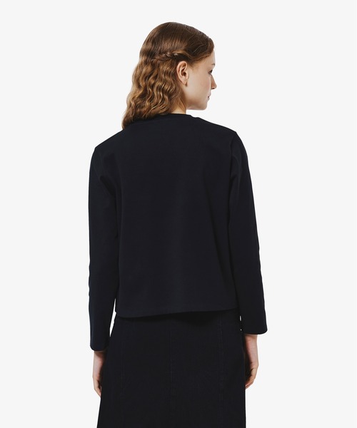 LACOSTE(ラコステ)の「スムースロングスリーブTシャツ(Tシャツ/カットソー・レディース・ブラック/オフホワイト/ネイビー・34/38/36/40)」の9枚目の写真