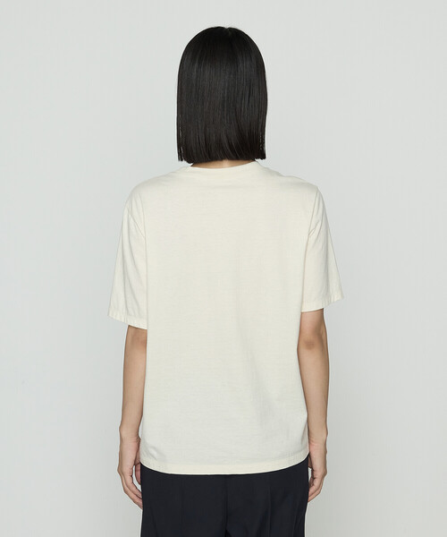 COMME CA Wardrobe(コムサワードローブ)の「ベーシック天竺 Tシャツ(Tシャツ/カットソー・レディース・レッド/ブラウン/キナリ・FREE)」の14枚目の写真