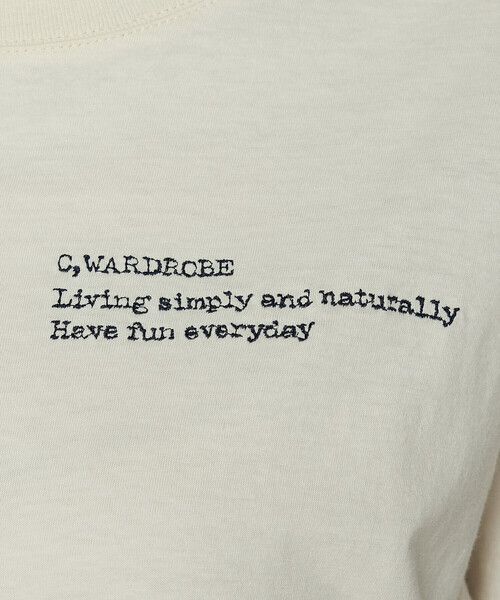 COMME CA Wardrobe(コムサワードローブ)の「ベーシック天竺 Tシャツ(Tシャツ/カットソー・レディース・レッド/ブラウン/キナリ・FREE)」の18枚目の写真