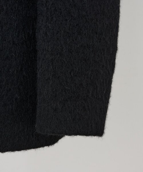 BEARDSLEY(ビアズリー)の「アルパカジャケット(ステンカラーコート・レディース・ブラック・FREE)」の19枚目の写真