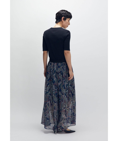 1er Arrondissement(プルミエアロンディスモン)の「ペイズリープリントキュロットパンツ(その他パンツ・レディース・ブルー系その他3・38/36)」の9枚目の写真
