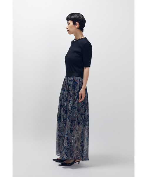 1er Arrondissement(プルミエアロンディスモン)の「ペイズリープリントキュロットパンツ(その他パンツ・レディース・ブルー系その他3・38/36)」の10枚目の写真