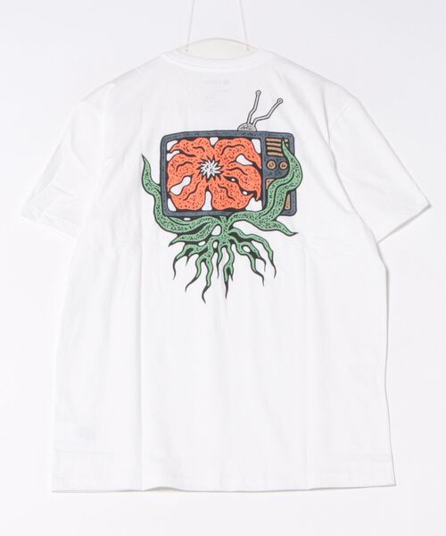 STANCE(スタンス)の「【STANCE/スタンス】バックプリントコットンTシャツ ユニセックス BROADCAST SS(Tシャツ/カットソー・メンズ・ホワイト・MEDIUM/LARGE)」の2枚目の写真