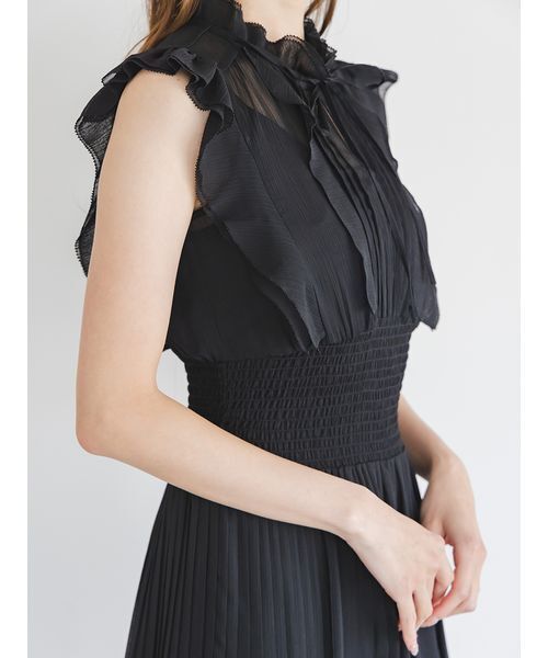 SNIDEL（スナイデル）の「Sustainableシアープリーツウエスト