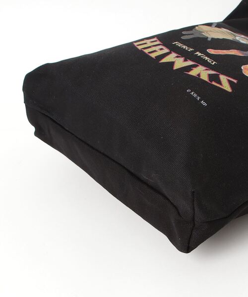 Misto Forza(ミストフォルツァ)の「【僕のヒーローアカデミア】 クラックプリントキャンバストート エンデヴァー×ホークス(ショルダーバッグ・レディース・ブラック・FREE)」の16枚目の写真