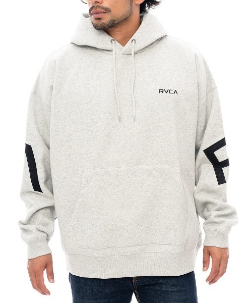 RVCA(ルーカ)の「【RVCA/ルーカ】24AW FAKE RVCA HD/バックプリントロゴプルオーバーパーカー・フーディー(パーカー・メンズ・ヘザーグレー/ブラック・MEDIUM/SMALL)」の15枚目の写真