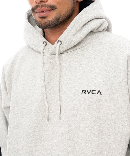 RVCA(ルーカ)の「【RVCA/ルーカ】24AW FAKE RVCA HD/バックプリントロゴプルオーバーパーカー・フーディー(パーカー・メンズ・ヘザーグレー/ブラック・MEDIUM/SMALL)」の4枚目の写真