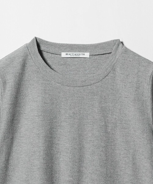 コットンポリエステル ラメロングスリーブカットソー（Tシャツ