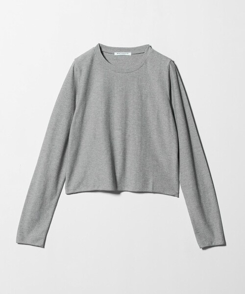 BEAUTY&YOUTH UNITED ARROWS（ビューティーアンドユースユナイテッドアローズ）の「コットンポリエステル ラメロングスリーブカットソー（Tシャツ/カットソー・レディース・ブラック/ナチュラル/グレー系/ブラウン系/ライトブルー・FREE）」の21枚目の写真