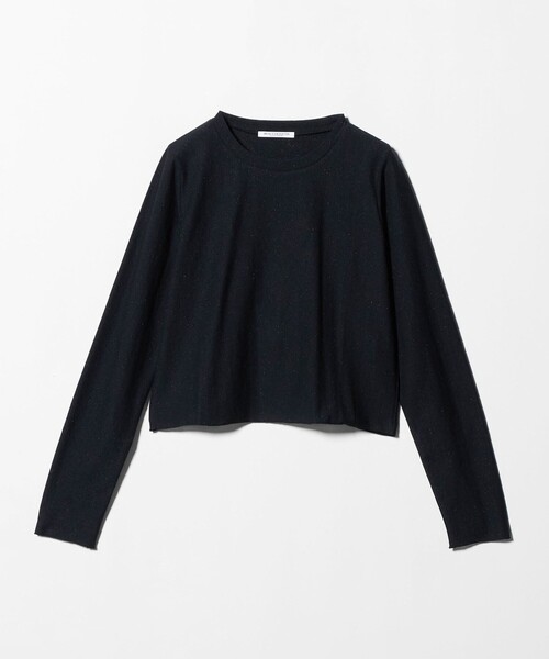 UNITED ARROWS ラメ ロングスリーブ カットソー テンジク ラメ ロングスリーブ カットソー