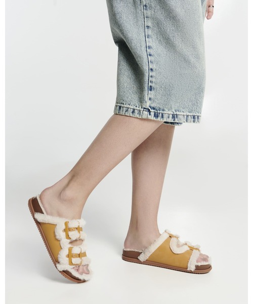 melissa(メリッサ)の「MELISSA COZY SLIDE WARM AD(サンダル・レディース・ブラック/ベージュ/ブラウン・37/38/39/35-36)」の9枚目の写真