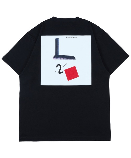 MEDICOM TOY(メディコムトイ)の「MLE 坂本龍一 「B-2 Unit」 TEE(Tシャツ/カットソー・メンズ・ブラック・LARGE/MEDIUM/SMALL/X-LARGE)」の2枚目の写真