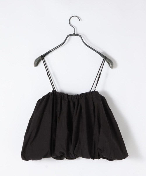 JEANASIS（ジーナシス）の「2WAYバルーンキャミ/598962（キャミソール・レディース・ブラック/ホワイト/レオパード・FREE）」の12枚目の写真