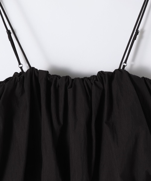 JEANASIS（ジーナシス）の「2WAYバルーンキャミ/598962（キャミソール・レディース・ブラック/ホワイト/レオパード・FREE）」の6枚目の写真