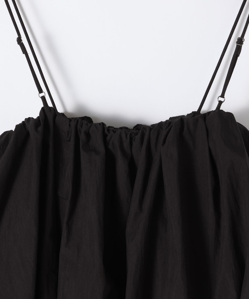 JEANASIS（ジーナシス）の「2WAYバルーンキャミ/598962（キャミソール・レディース・ブラック/ホワイト/レオパード・FREE）」の10枚目の写真