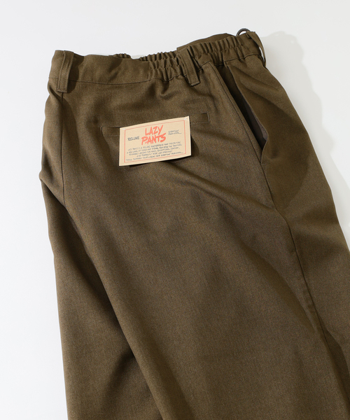 バルジ ツイル ”レイジー” 1タック スラックス（スラックス）｜JOURNAL