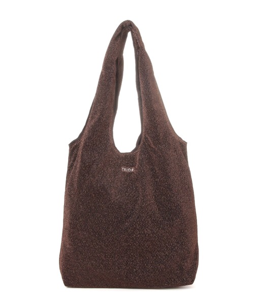 GLOBAL WORK（グローバルワーク）の「ラメ3ROOM/A4トート/582701（トートバッグ・レディース・ブラック/ダークブラウン/ライトグレー・FREE）」の3枚目の写真