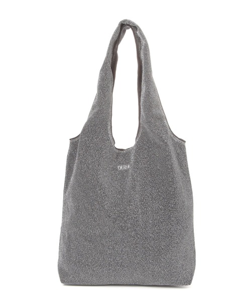 GLOBAL WORK（グローバルワーク）の「ラメ3ROOM/A4トート/582701（トートバッグ・レディース・ブラック/ダークブラウン/ライトグレー・FREE）」の2枚目の写真