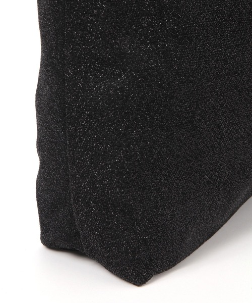 GLOBAL WORK（グローバルワーク）の「ラメ3ROOM/A4トート/582701（トートバッグ・レディース・ブラック/ダークブラウン/ライトグレー・FREE）」の8枚目の写真