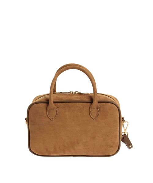 VELETTO（ベレット）の「【VELETTO】フェイクスエードボストンバッグ（ハンドバッグ・レディース・ブラウン/キャメル・FREE）」の3枚目の写真