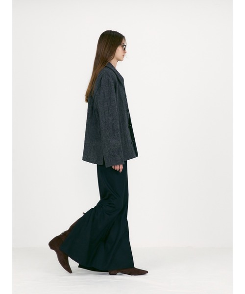 LOW CLASSIC(ロウ クラシック)の「BELTED MAXI SKIRTS(スカート・レディース・ブラック・S)」の14枚目の写真