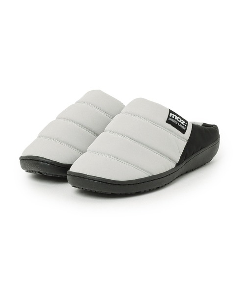 moz(モズ)の「moz(モズ) キルティング冬用ダウンサンダル(Men's size)(スニーカー・メンズ・ブラック/イエロー/パープル/カーキオリーブ/ライトグレー・S/M/L/LL)」の1枚目の写真