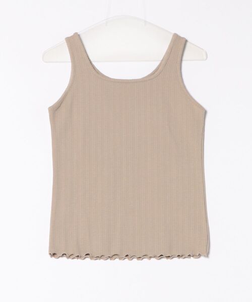 mysty woman（ミスティウーマン）の「ﾀﾞﾌﾞﾙﾘﾎﾞﾝｱﾝｻﾝﾌﾞﾙ（パーカー・レディース・ベージュ系その他・FREE）」の3枚目の写真