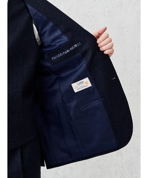 Perfect Suit FActory（パーフェクトスーツファクトリー）の「シルクネップ　ホームスパンジャケット　グレー/ブラウン/ネイビー（テーラードジャケット・メンズ・ブラウン/ネイビー/グレー・S/M/LL/L）」の15枚目の写真