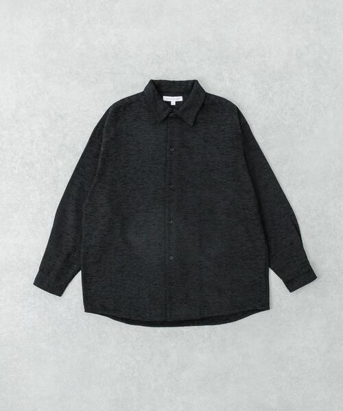 URBAN RESEARCH（アーバンリサーチ）の「モールクラシックシャツ（シャツ/ブラウス・メンズ・ブラック/グレー系その他/ブラウン系その他/ネイビー・MEDIUM/LARGE）」の2枚目の写真