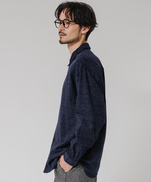 URBAN RESEARCH（アーバンリサーチ）の「モールクラシックシャツ（シャツ/ブラウス・メンズ・ブラック/グレー系その他/ブラウン系その他/ネイビー・MEDIUM/LARGE）」の5枚目の写真