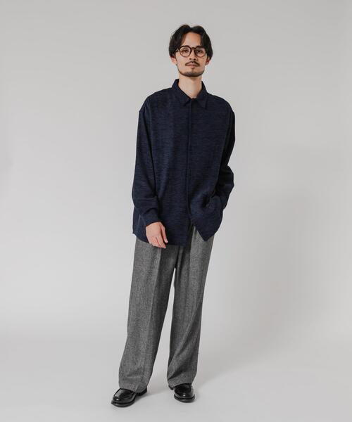 URBAN RESEARCH（アーバンリサーチ）の「モールクラシックシャツ（シャツ/ブラウス・メンズ・ブラック/グレー系その他/ブラウン系その他/ネイビー・MEDIUM/LARGE）」の7枚目の写真