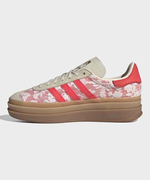 adidas(アディダス)の「ガゼルボールド × リバティ・ロンドン / Gazelle Bold × Liberty London / アディダスオリジナルス adidas Originals(スニーカー・レディース・ホワイト×レッド・23.0cm/23.5cm/24.0cm/24.5cm/25.0cm/22.0cm/22.5cm/25.5cm/26.0cm/26.5cm/27.0cm/27.5cm/28.0cm)」の6枚目の写真