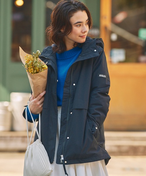 未使用品！オレンジピンク シンプルジャケット ホールアース（Whole Earth）（レディース）アウター ジャケット